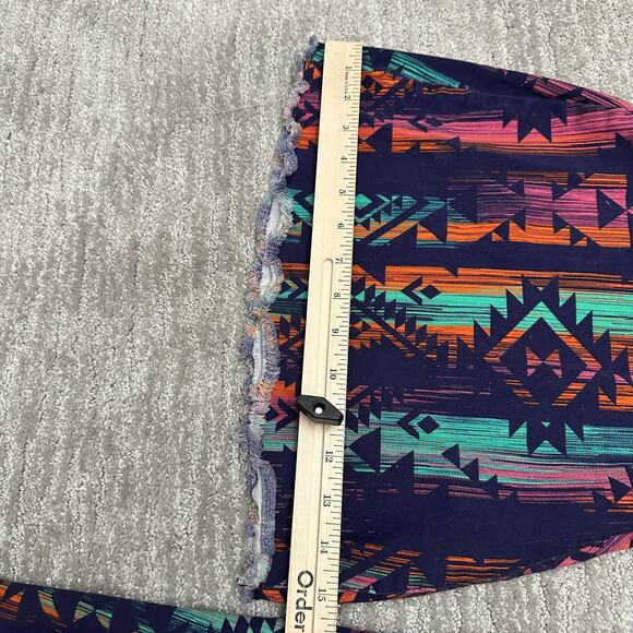Ranch Dressn Pants Womens 10 Colorful Aztec Flare Bell Bottom Southwestern - Picture 15 of 15
